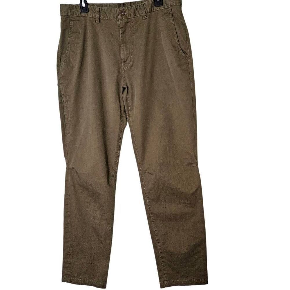 The North Face mens pants, olive green. Size 34. #802